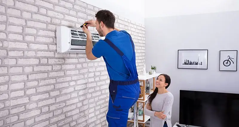 split system air conditioner installation