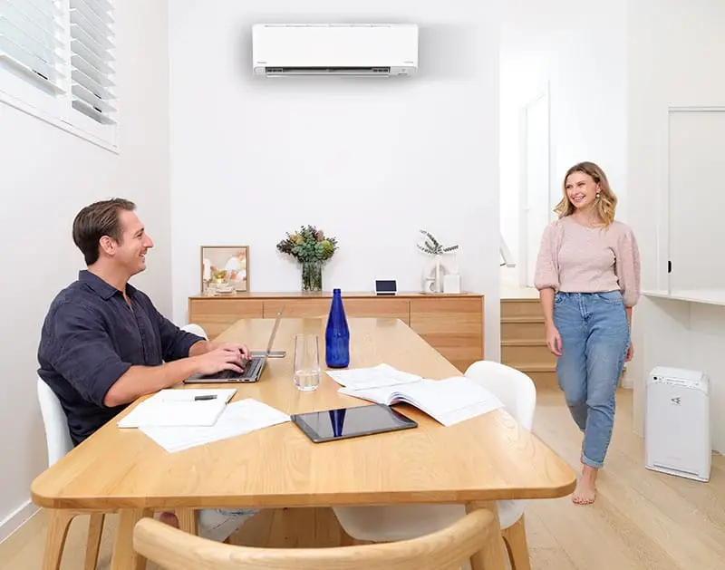 air conditioning penair happy couple