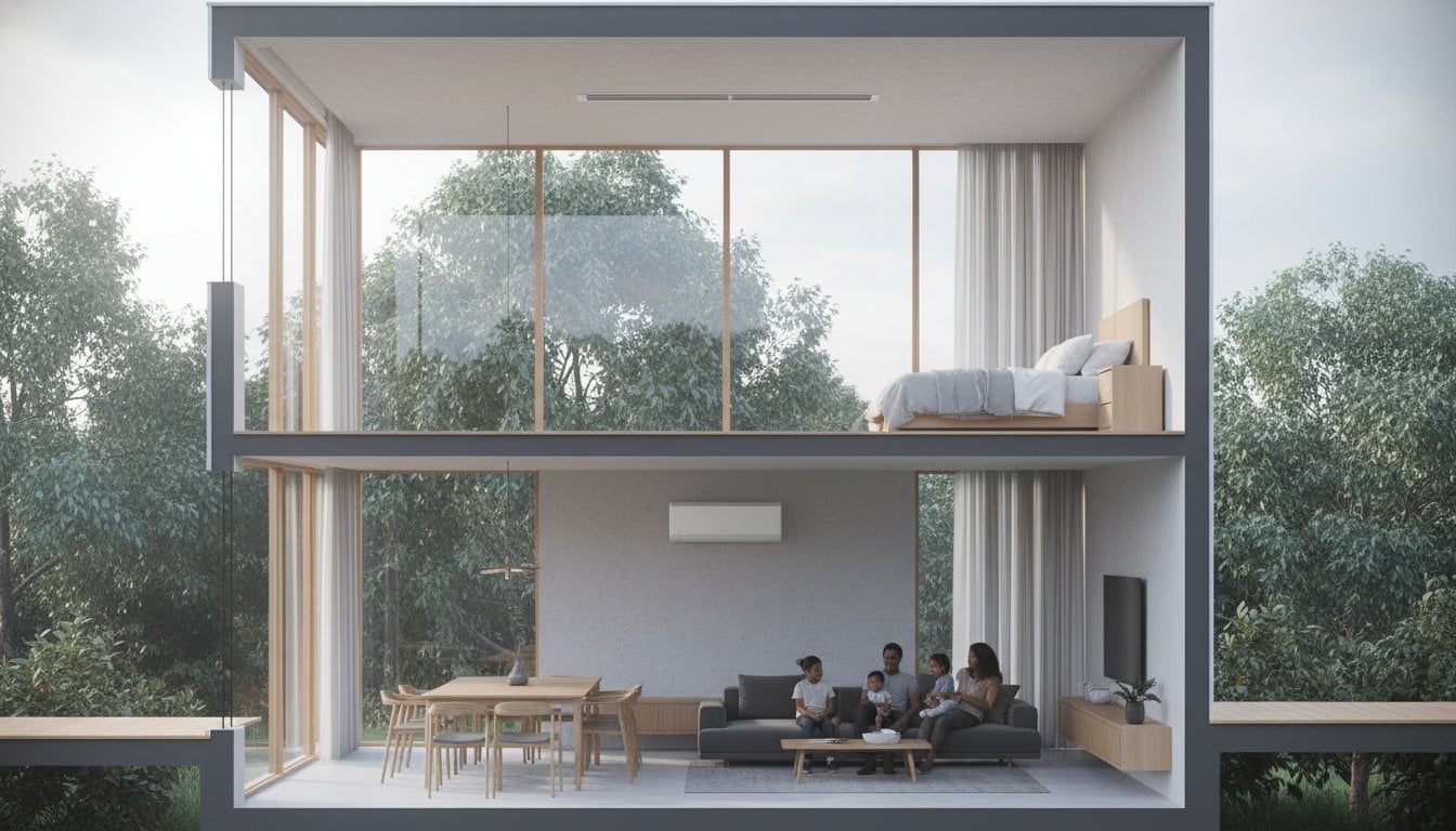 Ducted vs Multi-Split Air Conditioning for Two-Storey Houses: 2026 Guide