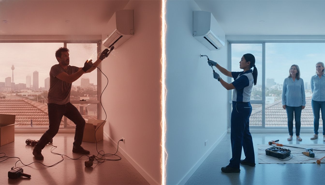 The Dangers of DIY Aircon Installation: Why Saving a Buck Could Cost Your Home