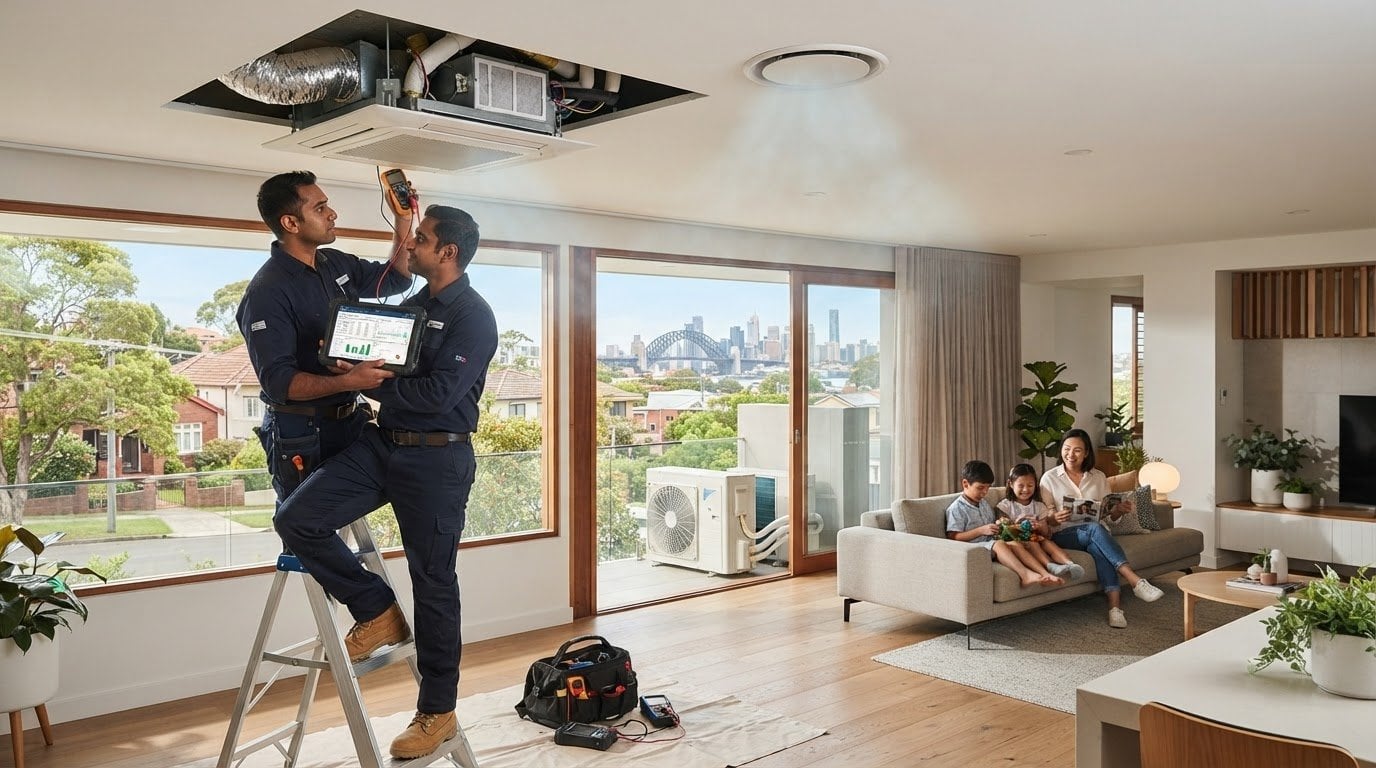 Ducted Air Conditioning Repair Coverage Across Sydney