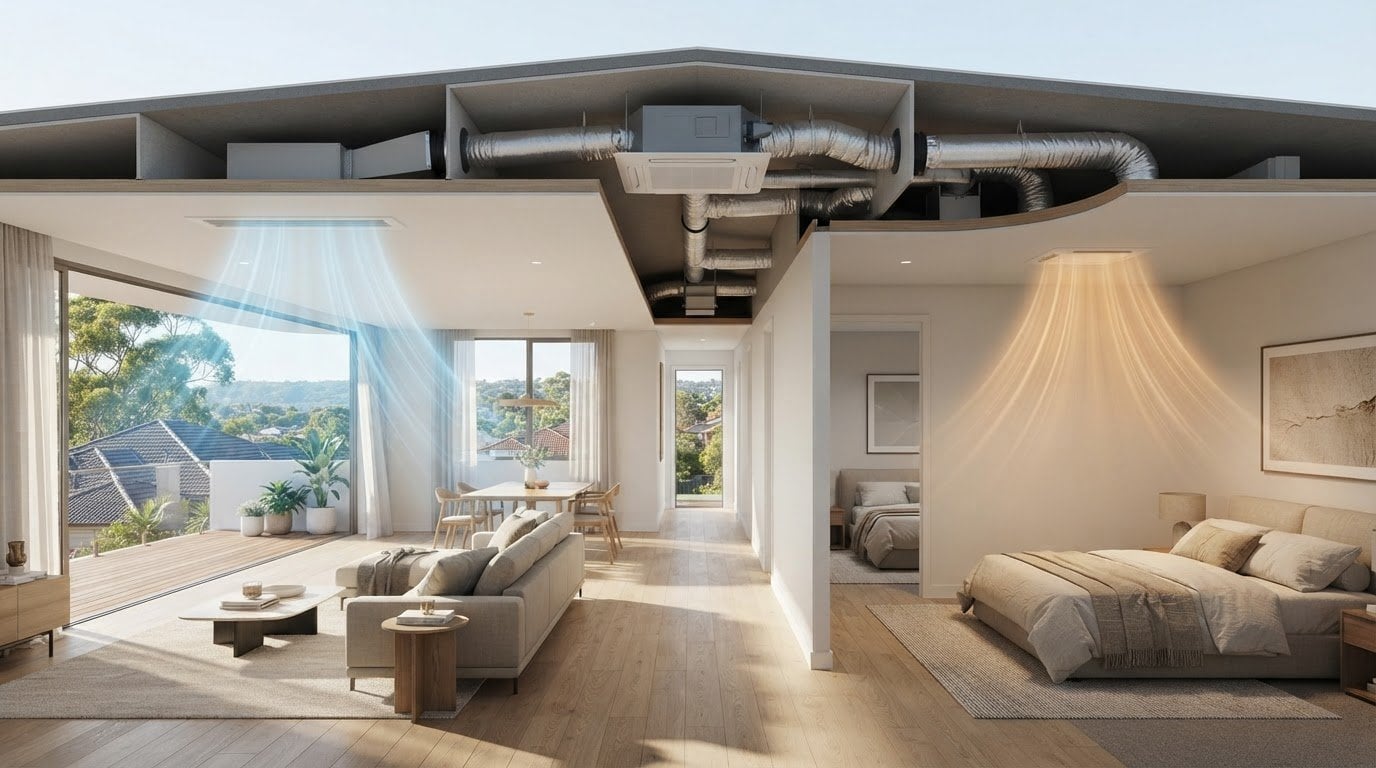 Ducted Air Conditioning Zoning in Sydney and How It Works